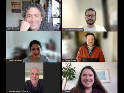 Medical Community Advisory Committee (Zoom meeting photo)
